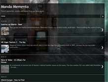 Tablet Screenshot of mondomemento.blogspot.com