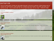 Tablet Screenshot of benim-avlarim.blogspot.com