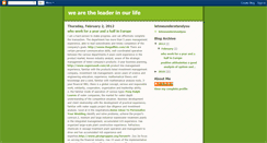 Desktop Screenshot of leadyoulife2010.blogspot.com