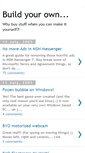 Mobile Screenshot of buildyourown.blogspot.com