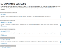 Tablet Screenshot of elcaminantesolitario.blogspot.com