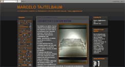 Desktop Screenshot of marcelotajtelbaum.blogspot.com