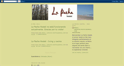 Desktop Screenshot of lapachahostel.blogspot.com