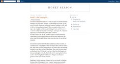 Desktop Screenshot of honeyseason.blogspot.com