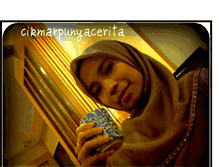 Tablet Screenshot of cikmarpunyacerita.blogspot.com
