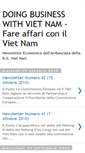 Mobile Screenshot of newslettereconomicaambasciatavietnam.blogspot.com
