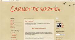 Desktop Screenshot of carnet-de-sorties.blogspot.com
