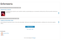 Tablet Screenshot of enfermeeria.blogspot.com