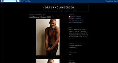 Desktop Screenshot of cortlandanderson.blogspot.com