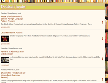 Tablet Screenshot of deutsch-heute.blogspot.com