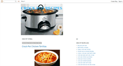 Desktop Screenshot of crockpotrrecipes.blogspot.com