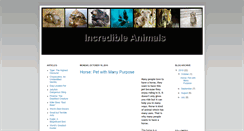 Desktop Screenshot of incredibleanimals1.blogspot.com
