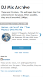 Mobile Screenshot of djmixarchive.blogspot.com