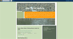 Desktop Screenshot of blueheronupdate.blogspot.com