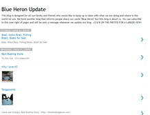 Tablet Screenshot of blueheronupdate.blogspot.com