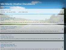 Tablet Screenshot of midatlanticweather.blogspot.com