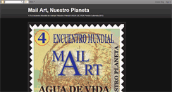 Desktop Screenshot of mailartnuestroplaneta.blogspot.com