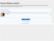 Tablet Screenshot of emma-watson-so-sexy.blogspot.com