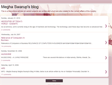 Tablet Screenshot of meghaswarup.blogspot.com