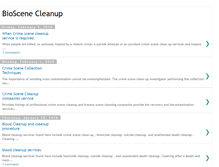 Tablet Screenshot of bioscenecleanup-services.blogspot.com