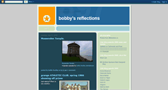 Desktop Screenshot of bobbys-reflections.blogspot.com