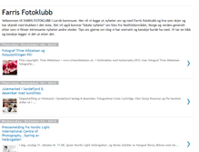 Tablet Screenshot of farrisfotoklubb.blogspot.com