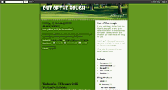 Desktop Screenshot of outoftherough.blogspot.com