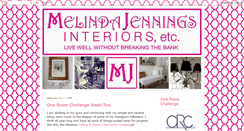 Desktop Screenshot of melindajennings.blogspot.com