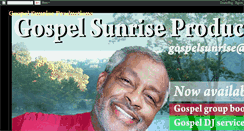 Desktop Screenshot of gospelsunrise.blogspot.com