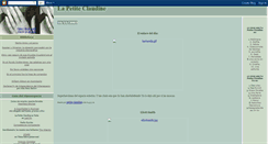 Desktop Screenshot of lapetiteclaudine.blogspot.com