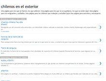 Tablet Screenshot of chilenosenelexterior.blogspot.com