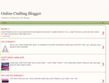 Tablet Screenshot of craftbloggerdotmy.blogspot.com