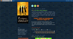 Desktop Screenshot of futballorulet.blogspot.com