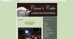 Desktop Screenshot of cinnicake.blogspot.com