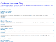 Tablet Screenshot of catislandhurricane.blogspot.com