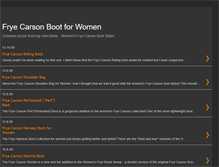 Tablet Screenshot of frye-carson-boot-for-women.blogspot.com