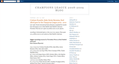 Desktop Screenshot of footballchampionsleague.blogspot.com