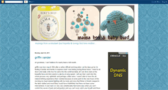 Desktop Screenshot of mamabeebabybird.blogspot.com