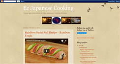 Desktop Screenshot of ezjapcooking.blogspot.com