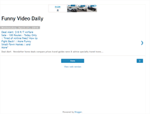 Tablet Screenshot of funnyvideodaily.blogspot.com