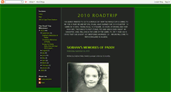Desktop Screenshot of 2010wallsroadtrip.blogspot.com