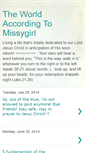 Mobile Screenshot of missygirl-myworld.blogspot.com