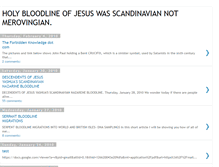 Tablet Screenshot of holybloodline.blogspot.com