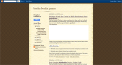 Desktop Screenshot of beritapanasindonesia.blogspot.com