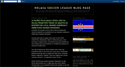 Desktop Screenshot of nelasasoccerleague.blogspot.com