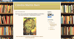 Desktop Screenshot of blogmartinbaro.blogspot.com