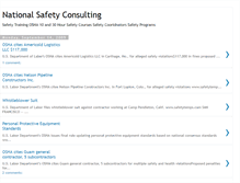 Tablet Screenshot of nationalsafetyconsulting.blogspot.com