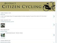 Tablet Screenshot of dccycling.blogspot.com