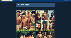 Desktop Screenshot of legadoindigena7d.blogspot.com