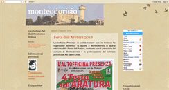 Desktop Screenshot of noidimonteodorisio.blogspot.com